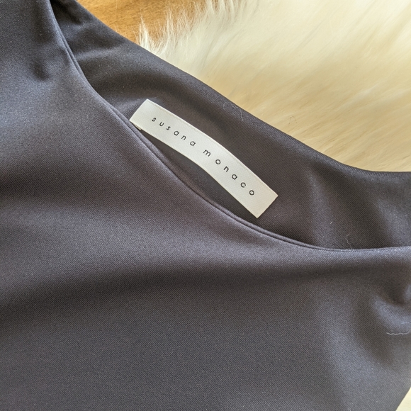 SUSANA MONACO - lBow Shoulder Shift Dress - Picture 8 of 8